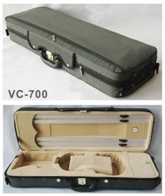 ארגז מרובע לכינור 4/4 עם מד לחות VC-700 G/BEIGE