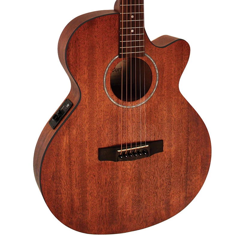 גיטרה אקוסטית מוגברת CORT SFX-MEM OP Mahogany