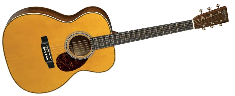 גיטרה אקוסטית מוגברת + ארגז MARTIN OMJM John Mayer