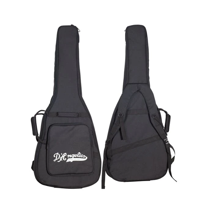 גיטרה חשמלית 1/4 נפח D';Angelico PREMIER MINI DC CHAMPAGNE