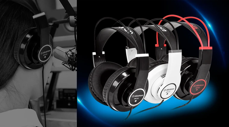 זוג אוזניות בצבע שחור ALCTRON HP280B Heaphone