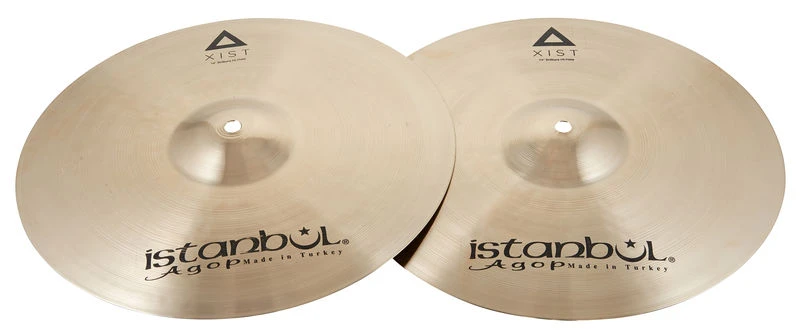 זוג מצילות היי הט ";Istanbul Agop Agop Agop XIST POWER HI-HAT BRILLIANT 13