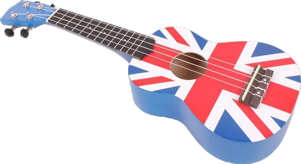 יוקללה סופרן עם דגל בריטניה UK-300Q ALOHA