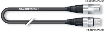 כבל 10 מטר שחור SOMMER XLR-XLR
