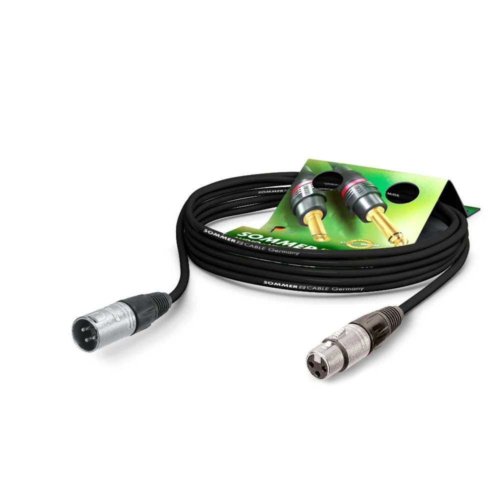כבל 2.5 מטר SOMMER XLR-XLR NEUTRIK