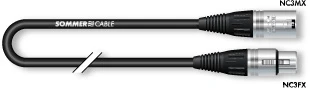 כבל 20 מטר SOMMER XLR-XLR NEUTRIK