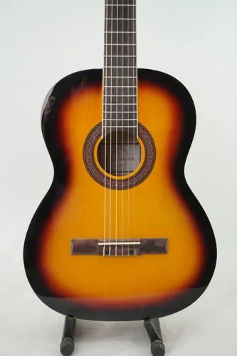גיטרה קלאסית נרתיק גימור מבריק GRANADA GC39B-SB SUNBURST