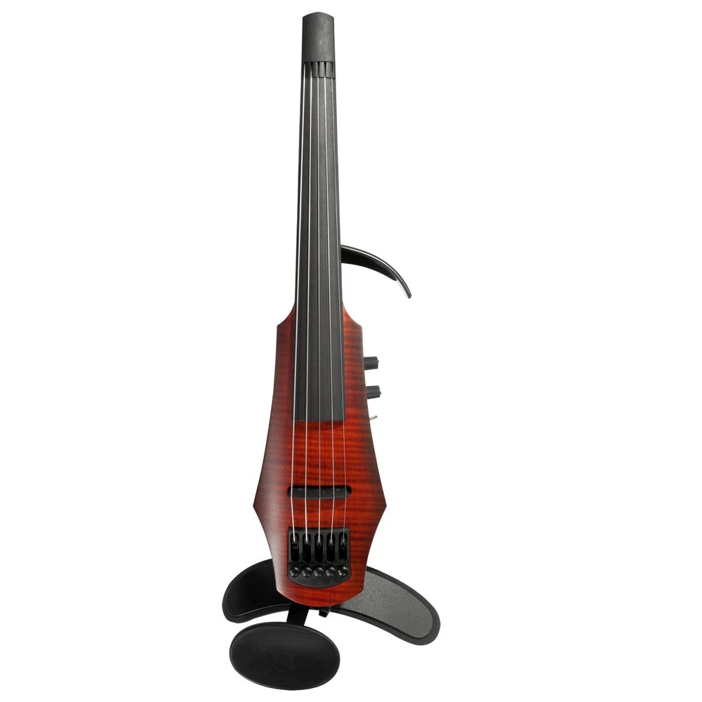 כינור חשמלי NS Design WAV4-VN-TR Transparet Red