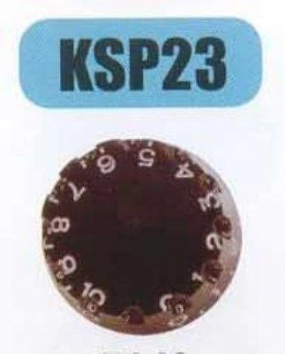 כפתור לגיטרה לס פול שחור KSP23