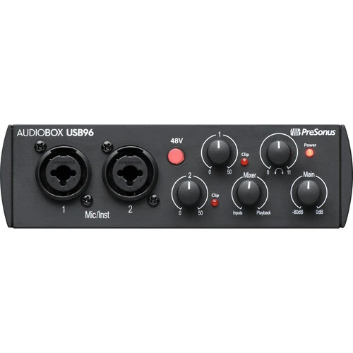 כרטיס קול 2×2 PreSonus AudioBox USB® 96 25th Anniversary