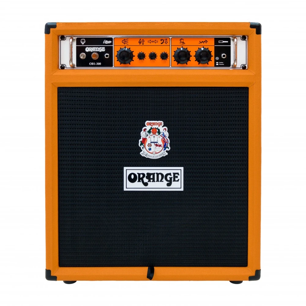 מגבר לבס עם רמקול ";15 300 ואט ORANGE OB1-300 COMBO