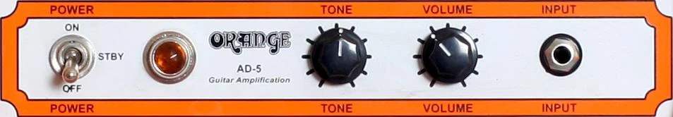 מגבר מנורות לגיטרה 5W עם רמקול ";10 ORANGE AD-5
