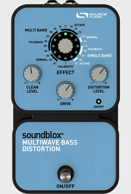 מולטי דיסטורשן לבס Soundblox Multiwave Bass Distortion