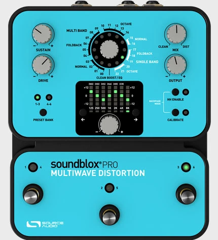 מולטי דיסטורשן פרו לבס Soundblox Pro Multiwave Bass Distortion