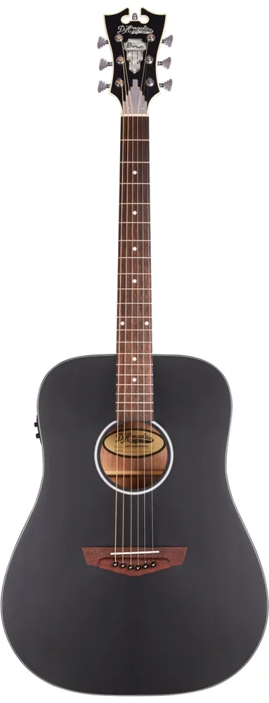 גיטרה אקוסטית מוגברת DAngelico PREMIER LEXINGTON CS MATTE BLACK