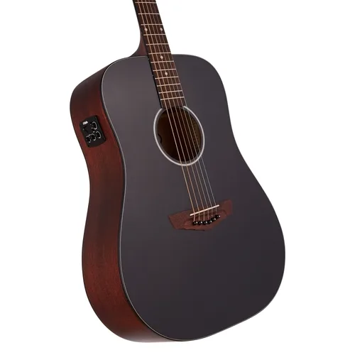 גיטרה אקוסטית מוגברת DAngelico PREMIER LEXINGTON CS MATTE BLACK