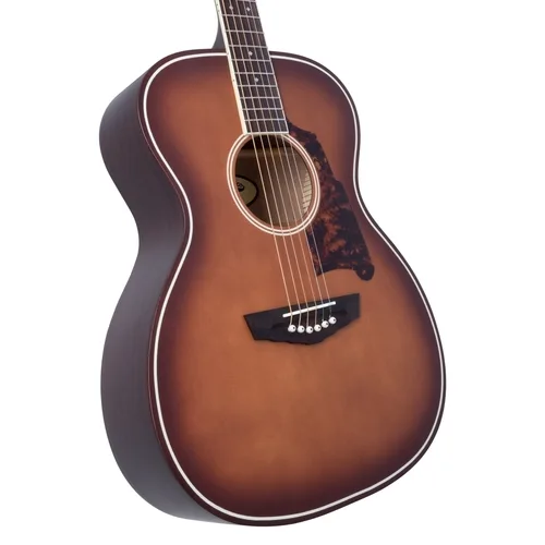 גיטרה אקוסטית מוגברת DAngelico PREMIER TAMMANY CARAMEL BURST CUTAWAY