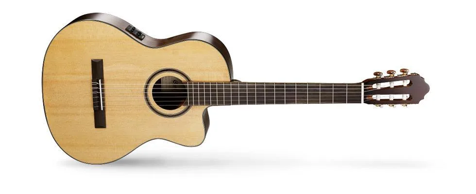 גיטרה קלאסית מוגברת CORT AC-160F cutway
