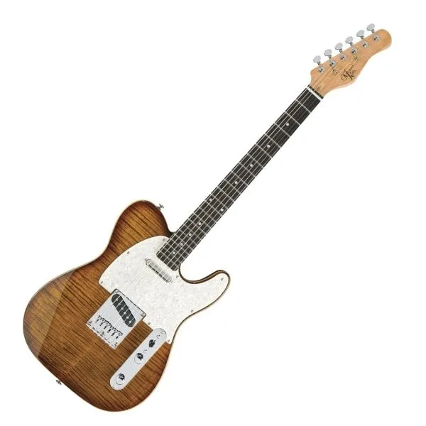 גיטרה חשמלית Michael Kelly ELF GTR 1953 in caramel burst