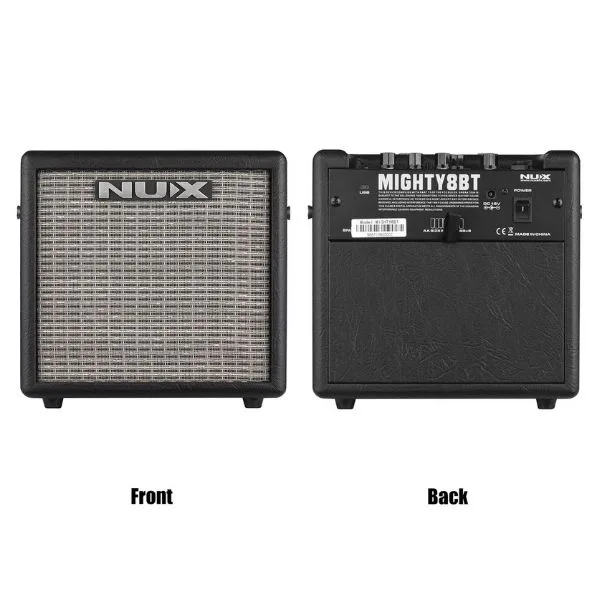 מגבר לגיטרה עם אפקטים ותופים פועל על סוללות NUX Mighty 8BT Bluetooth 8watt