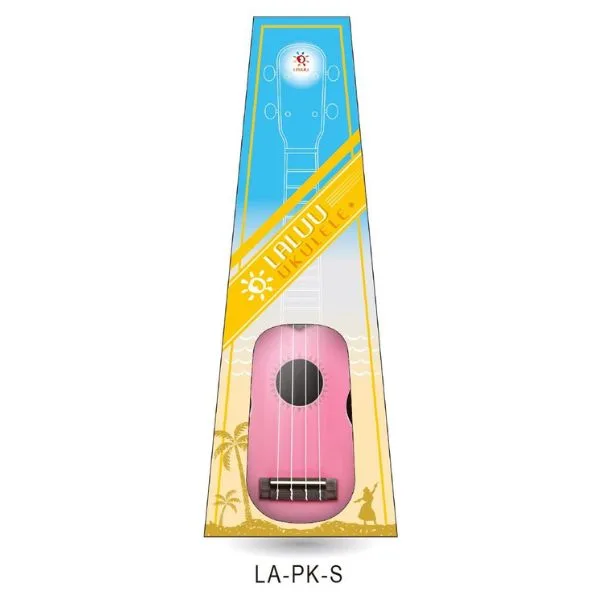 יוקקלה LA PK-S סופרן בצבע ורוד LEHO LALUU