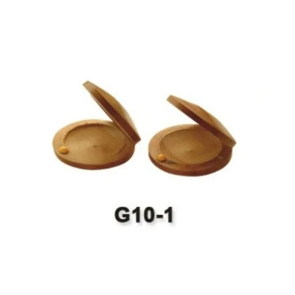זוג קסטניטות מעץ FLEET G10-1