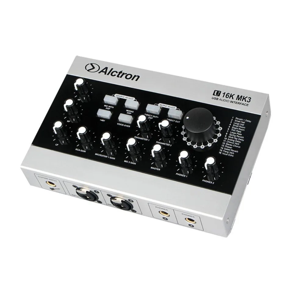 כרטיס קול עם אפקטים ALCTRON U16K MK3 USB interface