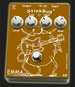 אפקט אוברדרייב EMMA StinkBug Overdrive pedal