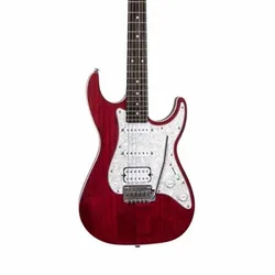 גיטרה חשמלית MICHAEL KELLY MK 63 HSS open p ope trans red