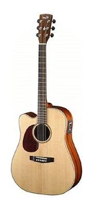 גיטרה אקוסטית מוגברת שמאלית CORT MR710F NS L