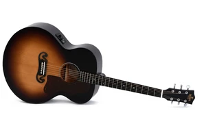 גיטרה אקוסטית ג'מבו מוגברת SIGMA GJM-SGE