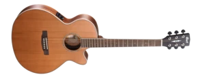 גיטרה אקוסטית מוגברת CORT SFX-CED NS CUTAWAY