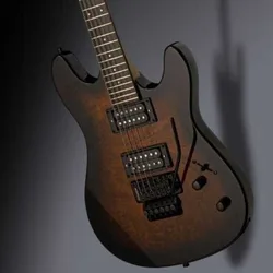 גיטרה חשמלית עם גשר פלויד FRAMUS FDS DIABLO Progresive X AT THP BLK