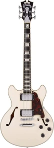 גיטרה חשמלית 1/4 נפח D'Angelico PREMIER MINI DC CHAMPAGNE