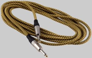 כבל 6מ' PL-PL ציפוי בד WARWICK RCL30206 TC GOLD