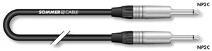 כבל גיטרה 6 מטר פלגים SOMMER TR10-0600-SW NEUTRIK
