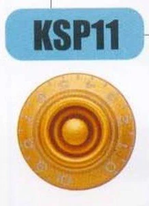 כפתור לגיטרה מוזהב  KSP11 SPEED KNOB