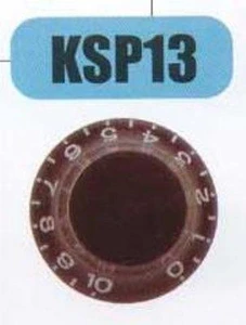 כפתור לגיטרה שחור KSP13 SPEED KNOB
