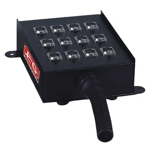 מולטיכבל 10מ' עם קופסת חיבורים 12/4 STB03-1204-10M XLR