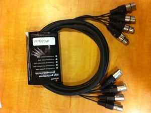 מולטיכבל 3מ' 4 ערוצים MPC-D04-3M XLR