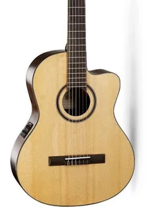 גיטרה קלאסית מוגברת  CORT AC-160F cutway
