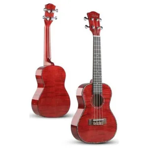 יוקללה קונצרט ROMEO EXCELLENCE UK-4300RD-24 Flame Top