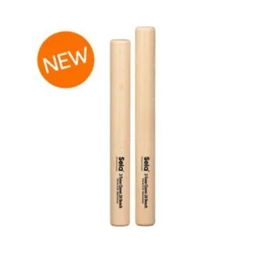 זוג מקלות הקשה קלבס מעץ SELA SE282 2 tone acacia claves